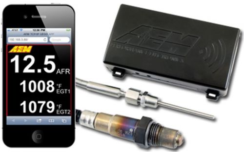 Aem x-wifi wideband uego &amp; egt controller  30-2320