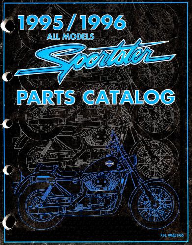 1995 &amp; 1996 harley-davidson xlh sportster parts catalog manual