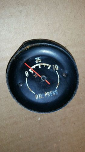 1968-71 corvette original  oil pressure gauge