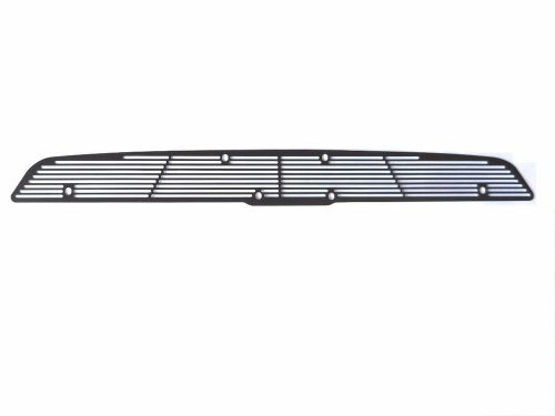 1967-69 camaro black anodized aluminum cowl induction hood grille