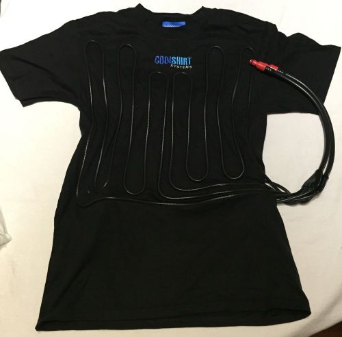 Coolshirt systems black cool  shirt, size s