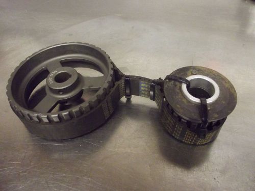 Raceused cv products billet setup  dry sump oil pump pulley&#034;s, belt nascar scca