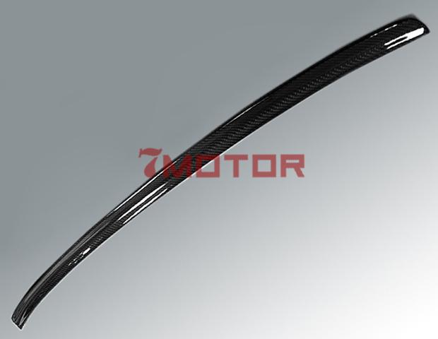 New for bmw e46 m3 325i 328i coupe real carbon fiber trunk lip spoiler cool 
