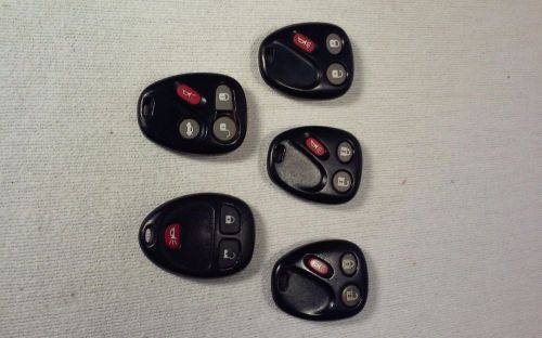 Gm key fob lot of 5