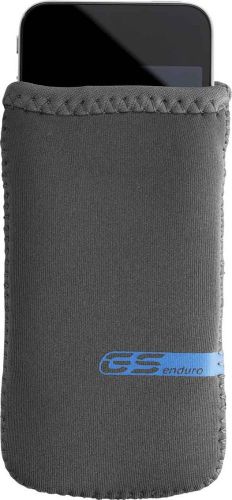 Bmw genuine motorcycle motorrad gs smartphone pouch - color: grey / blue