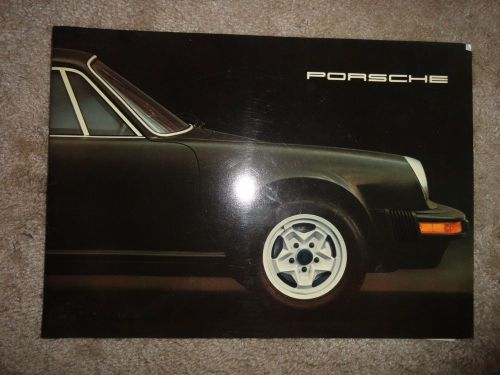 1975 porsche technical paper and salesbook