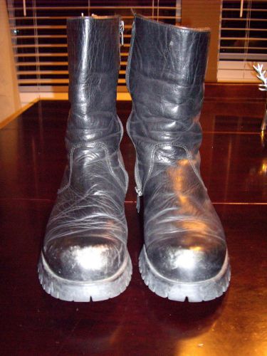 Women’s havana joe sz 8  eu 39 black leather boots  - motorcycle