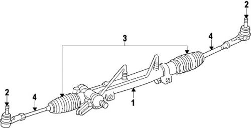 Chrysler\dodge 68156902aa genuine oem outer tie rod