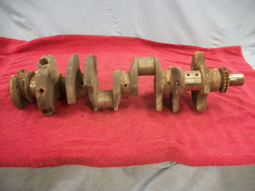 Big block chevrolet crank shaft, used