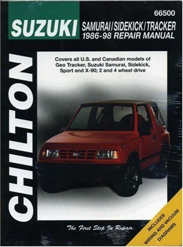 Suzuki samurai, sidekick, and tracker, 1986-98 (chilton total car care series