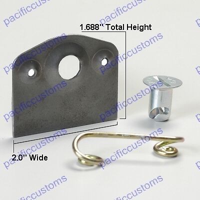 Quarter turn fastner kit for sheet metal 10 pieces