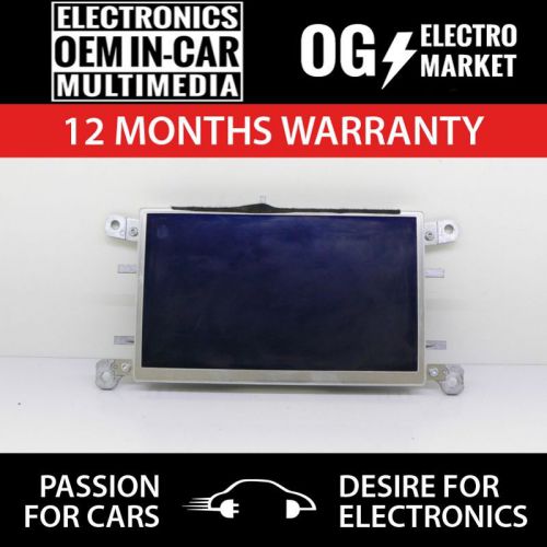 Audi a4 b8 a5 q5 central info display navi gps lcd mmi cid 8t0919603e a1807182eb