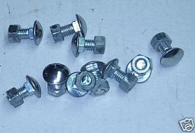 1967 chevy chevelle bumper bolts (package of 10) new 1&#034;