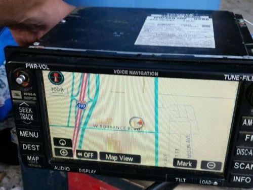 Toyota lexus  gps navigation touch screen