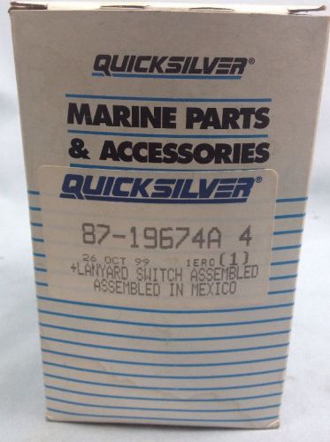 New original mercury quicksilver duel lanyard switch 87-19674a4 in box