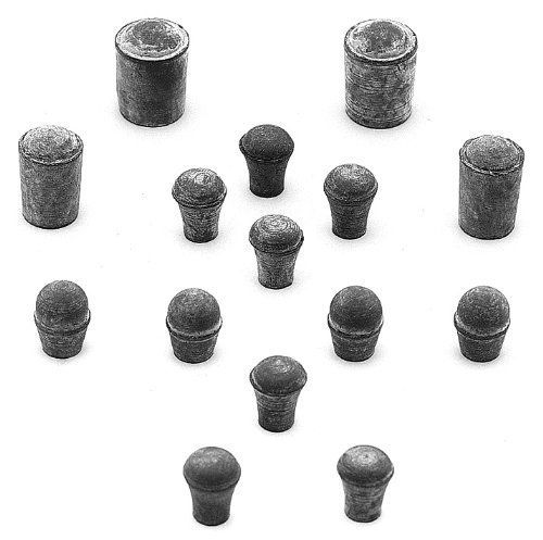 Mr. gasket 3704 vacuum cap assortment - set of 16