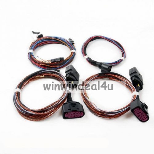 Vw headlight xenon cornering afs wire harness for vw golf 6 gti 10 to 14 adapter