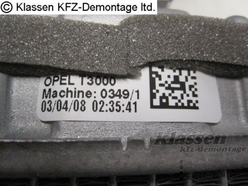 Heater opel zafira b a05 07.05-