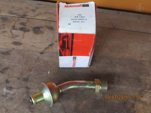 Nos 1977-82 ford lincoln mercury  motorcraft air pump check valve # cx-103