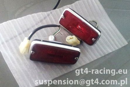 Celica ra29 liftback, 1977 1976 toyota celica rear side lights set - genuine