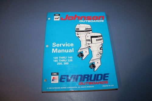 1994 johnson/evinrude outboard 120-140,185-225,250,300 service p/n 500612