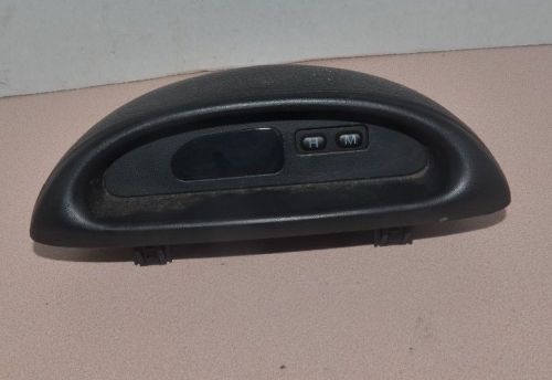 1994-1998 ford mustang front dash clock black oem used 94-98