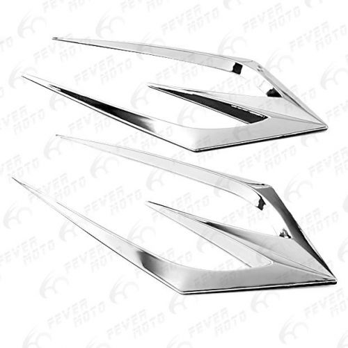 Chrome side vent hood  air flow decorative fender port holes for toyota camry fm