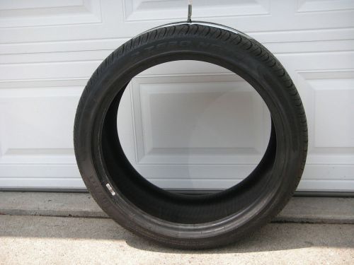 Pirelli p-zero nero tire  275/35r20 a/s 102w - nearly new under 70 miles!