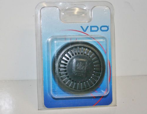 New vdo v4071101 black round acoustical warning alarm horn gauge sea ray skiboat