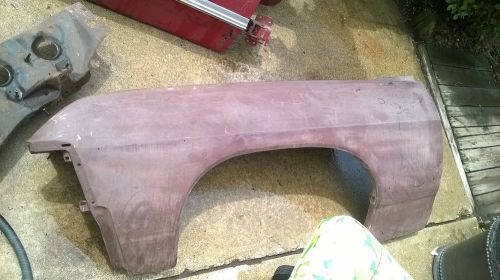 1967 impala caprice oem  lh driver side front fender  67 solid