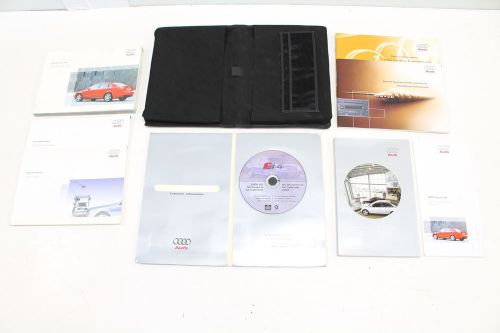 Owners manual w/ case - audi s4