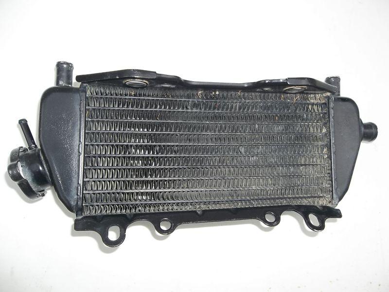 Kawasaki kx250 kx 250 radiator kx 125 coolant right side