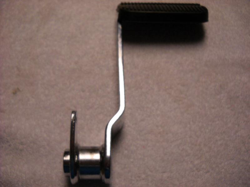  chrome like new harley davidson brake pedal