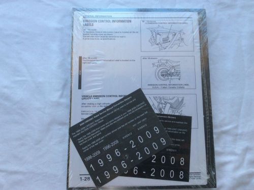 New oem honda 1996-2009 cmx250c rebel factory service manual 61mat52