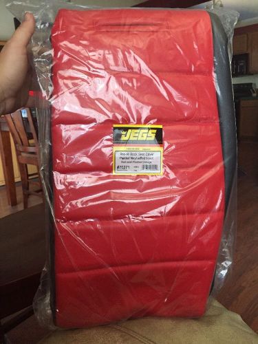 Jegs performance products 702721 pro high back vinyl seat cover red