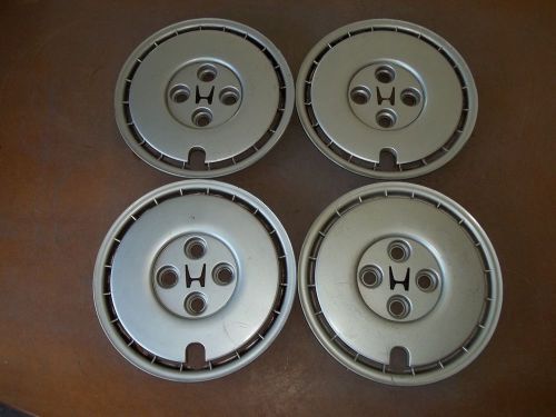 1986 86 1987 87 honda civic crx hubcap rim wheel cover hub cap 13&#034; used 55003 oe