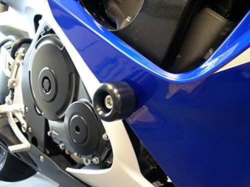 Shogun motorsports 750-5449 black cut frame sliders suzuki gsxr600 (08-10)