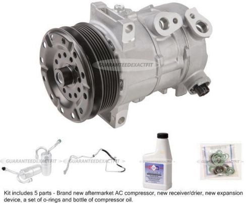 New air conditioning compressor kit - ac compressor w/ clutch drier oil &amp; more