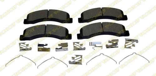 Monroe dx824 brake pad or shoe, front-monroe dynamics brake pad