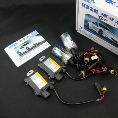 New xenon light hid dc 55w h1 10000k hid slim ballast bulb conversion kit ko9anw