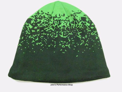 2017 arctic cat men&#039;s aircat green beanie hat 5273-083