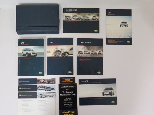 2006 land rover lr3 owners manual book