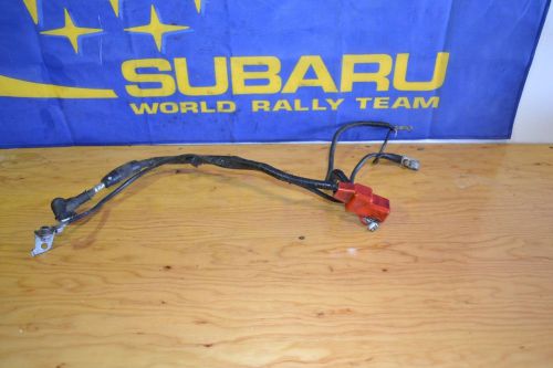 02-05 subaru impreza wrx starter battery wire harness oem factory used