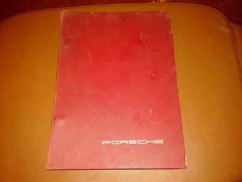 Porsche prea factory workshop manual