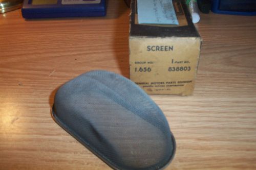 Nos chevrolet 1929-39 oil pump screen #838803