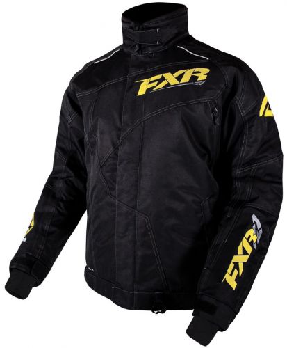 2016 fxr mens turbo snowmobile cold weather black/hi vis jacket coat -4xl -new