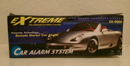Extreme car alarm system, model 9000