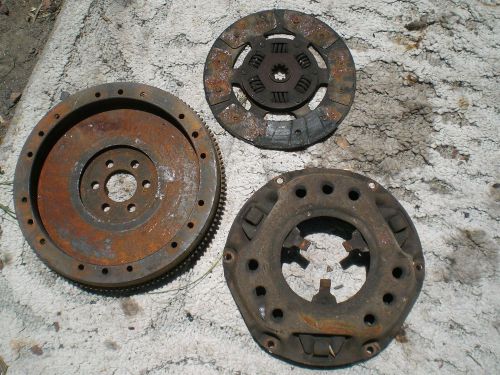 60 61 62 63 64 65 falcon manual transmission flywheel &amp; pressure plate oem