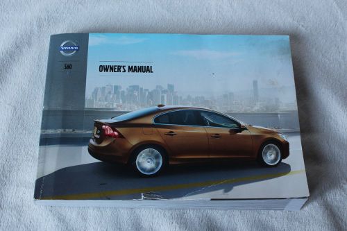 Volvo s60 2013 owner&#039;s manual