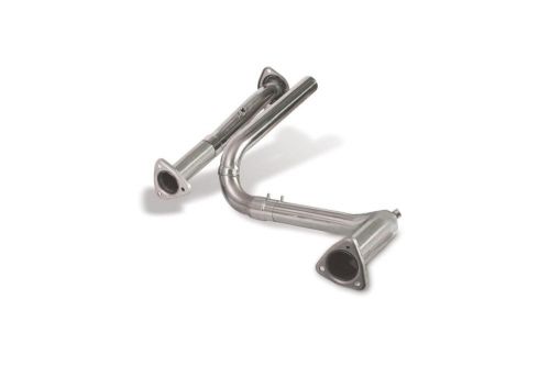 Dynatech exhaust y-pipe stainless steel natural 2.50&#034; dia chevy gmc 6.0l kit